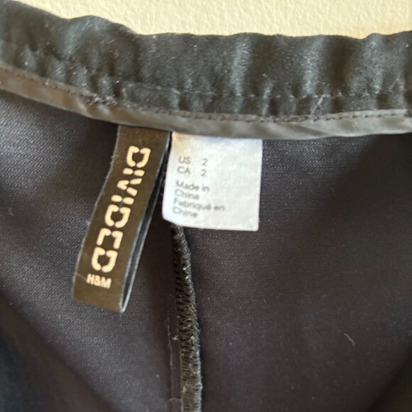 H&M | Black Button Down Overall Dress - Picture 5 of 5